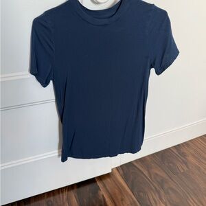 Knix Deep Blue Short Sleeve Tee